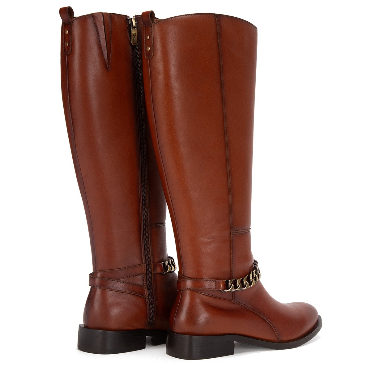 BOTAS CUERO MUJER GACEL DANISA - 4