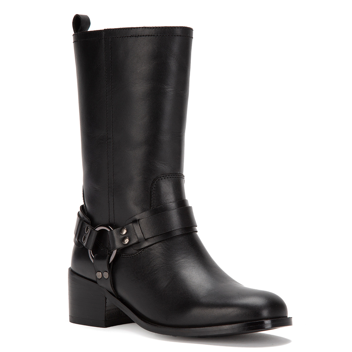 BOTAS CUERO MUJER GACEL NEGRO GUILIAN - 3