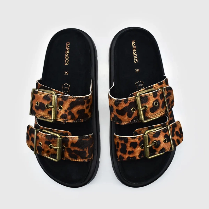 SANDALIAS MUJER BARBADOS CUERO BIKO - 4