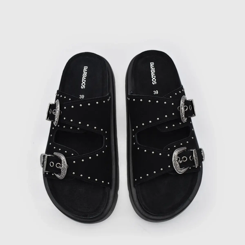 SANDALIAS MUJER BARBADOS CUERO BIKI - 4