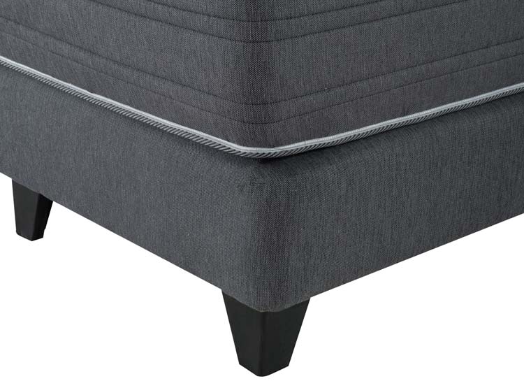 CAMA EUROPEA FLEX PREMIUM BLACK 2 PLAZAS B/D + 2 ALMOHADAS ROYAL - 3