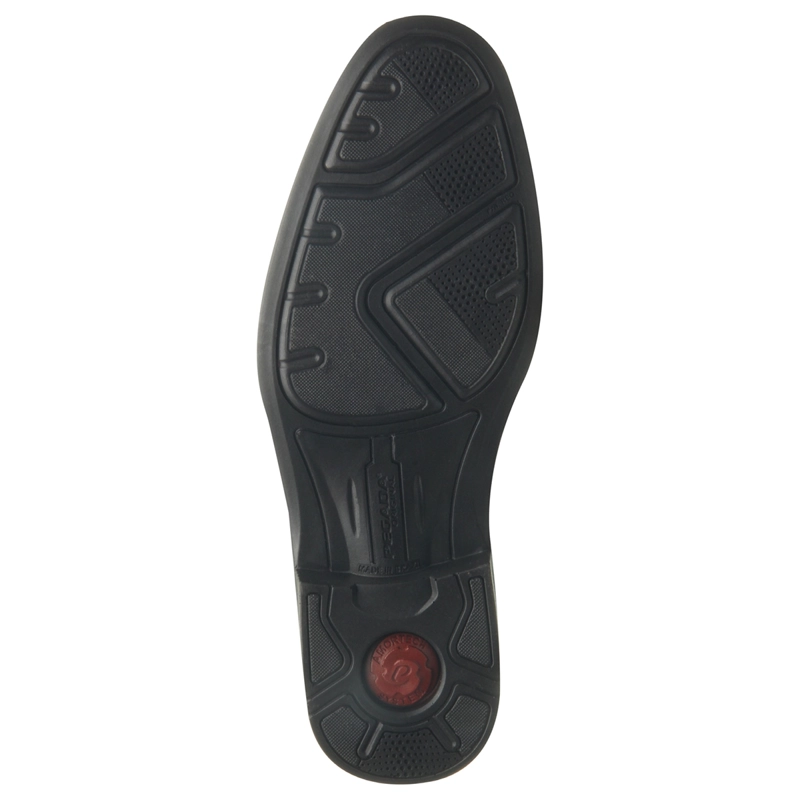 ZAPATOS HOMBRE PEGADA FORMALES CUERO NEGRO 125355-01 - 3