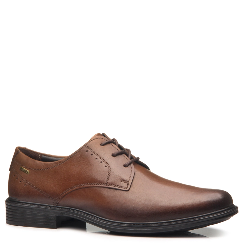 ZAPATOS HOMBRE PEGADA FORMALES CUERO CAFÉ 125355-02 - 1