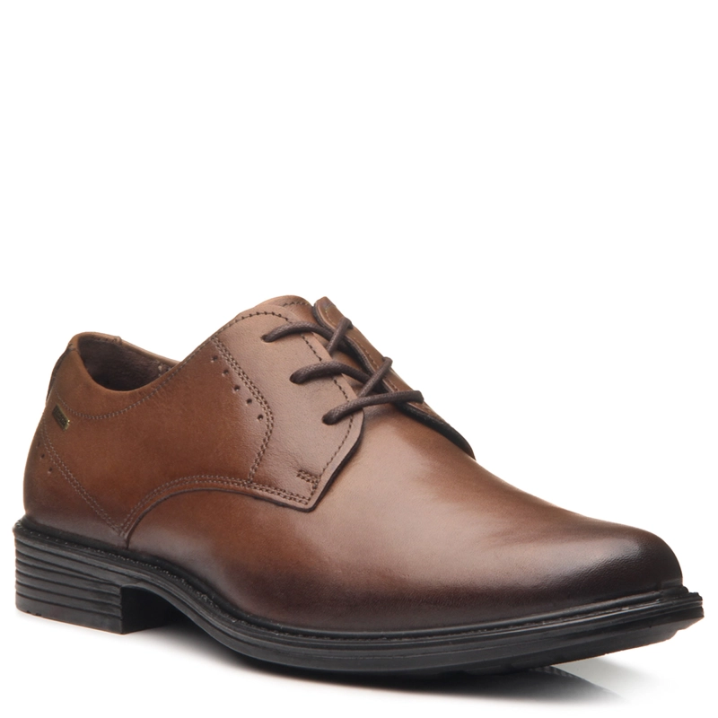 ZAPATOS HOMBRE PEGADA FORMALES CUERO CAFÉ 125355-02 - 2