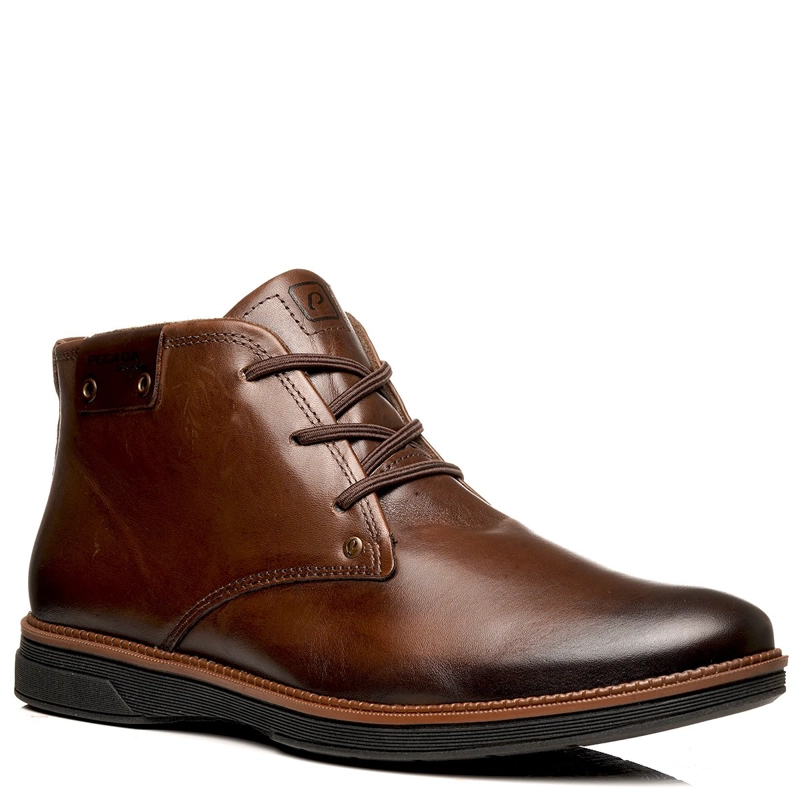 BOTINES CUERO HOMBRE PEGADA CHOCOLATE 126751-01 - 2