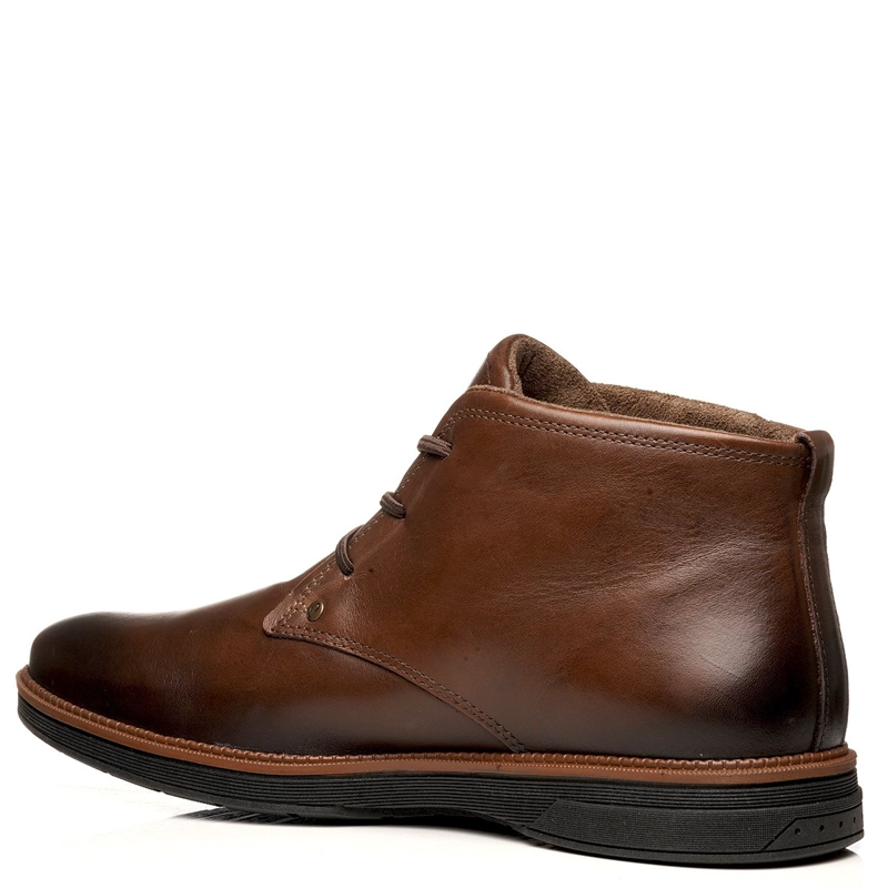 BOTINES CUERO HOMBRE PEGADA CHOCOLATE 126751-01 - 3