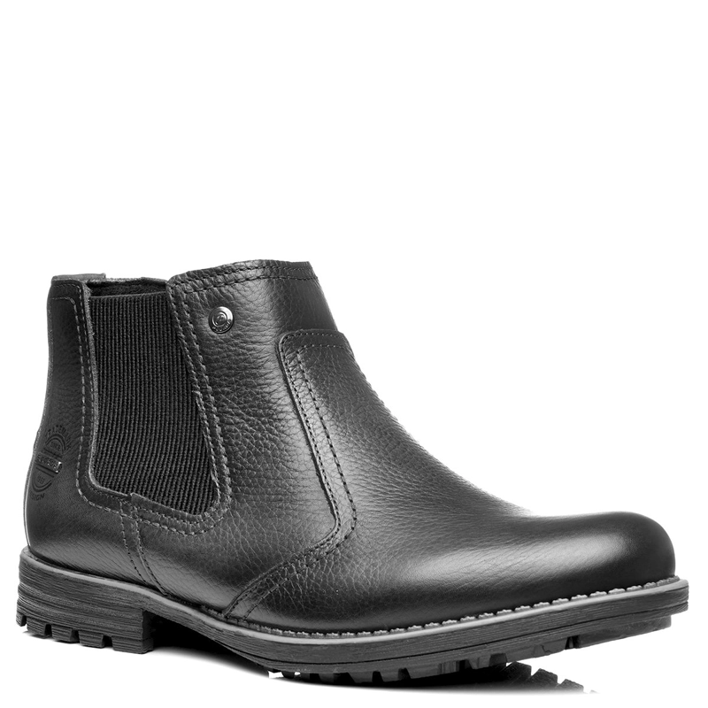 BOTINES CUERO HOMBRE PEGADA NEGRO 180788-07 - 2