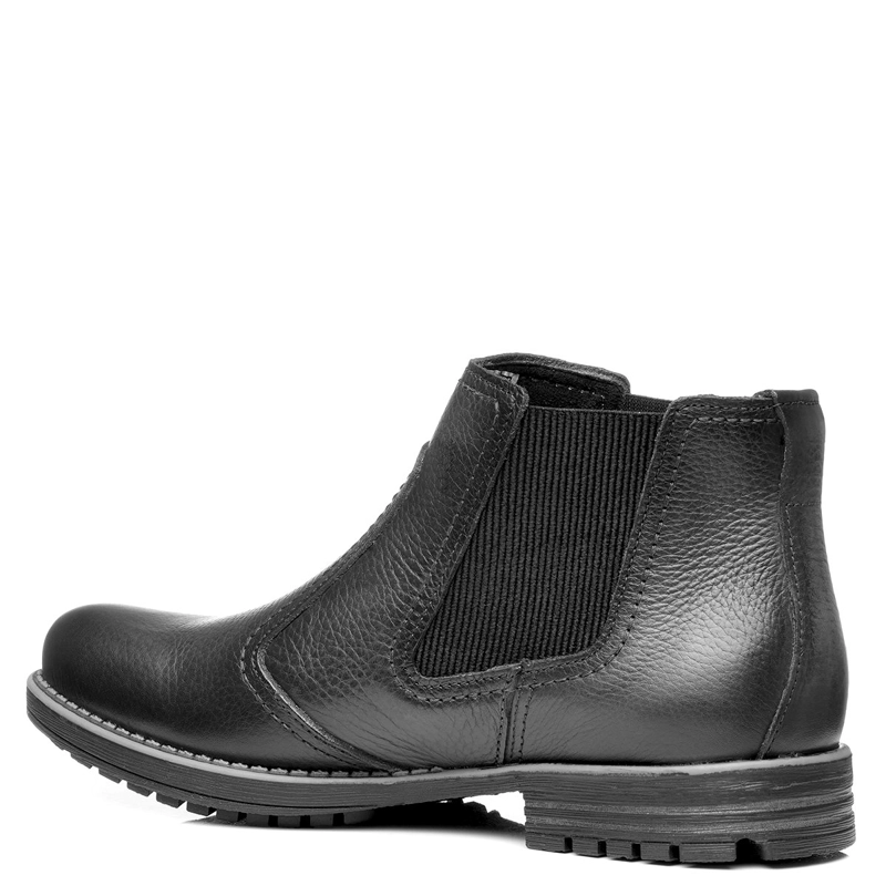 BOTINES CUERO HOMBRE PEGADA NEGRO 180788-07 - 3