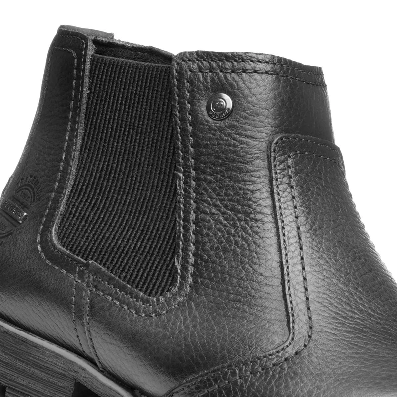 BOTINES CUERO HOMBRE PEGADA NEGRO 180788-07 - 5