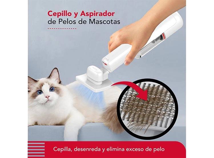 ASPIRADORA DE MANO THORBEN THOR USB CORDLESS PET VAC - 3