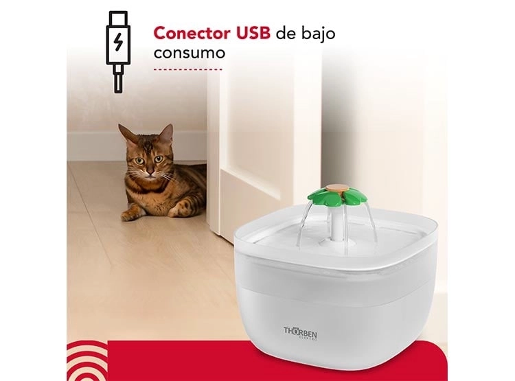 BEBEDERO PERROS Y GATOS THOR PET WATER FOUNTAIN THORBEN - 5