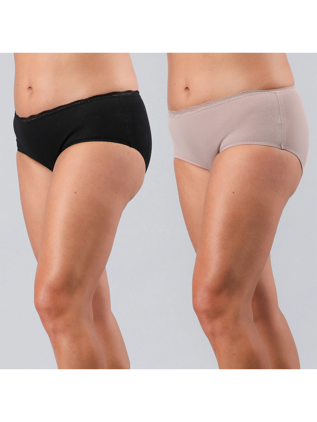 PACK 2 CALZONES MUJER FLORES MAXI BONDED 25498 - 1