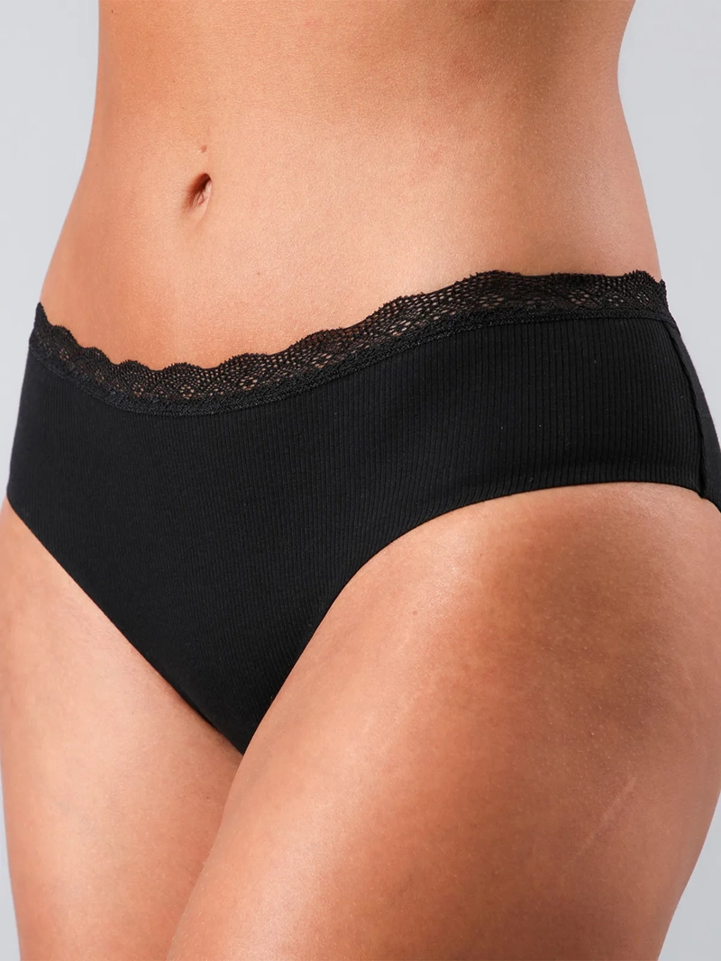 PACK 2 PANTALETA MUJER FLORES BONDED 25497 - 4