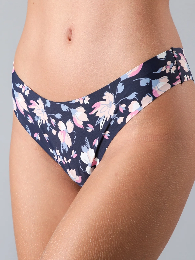 PACK 6 CALZONES COLALESS MICROFIBRA MUJER FLORES BONDED 25565 - 4