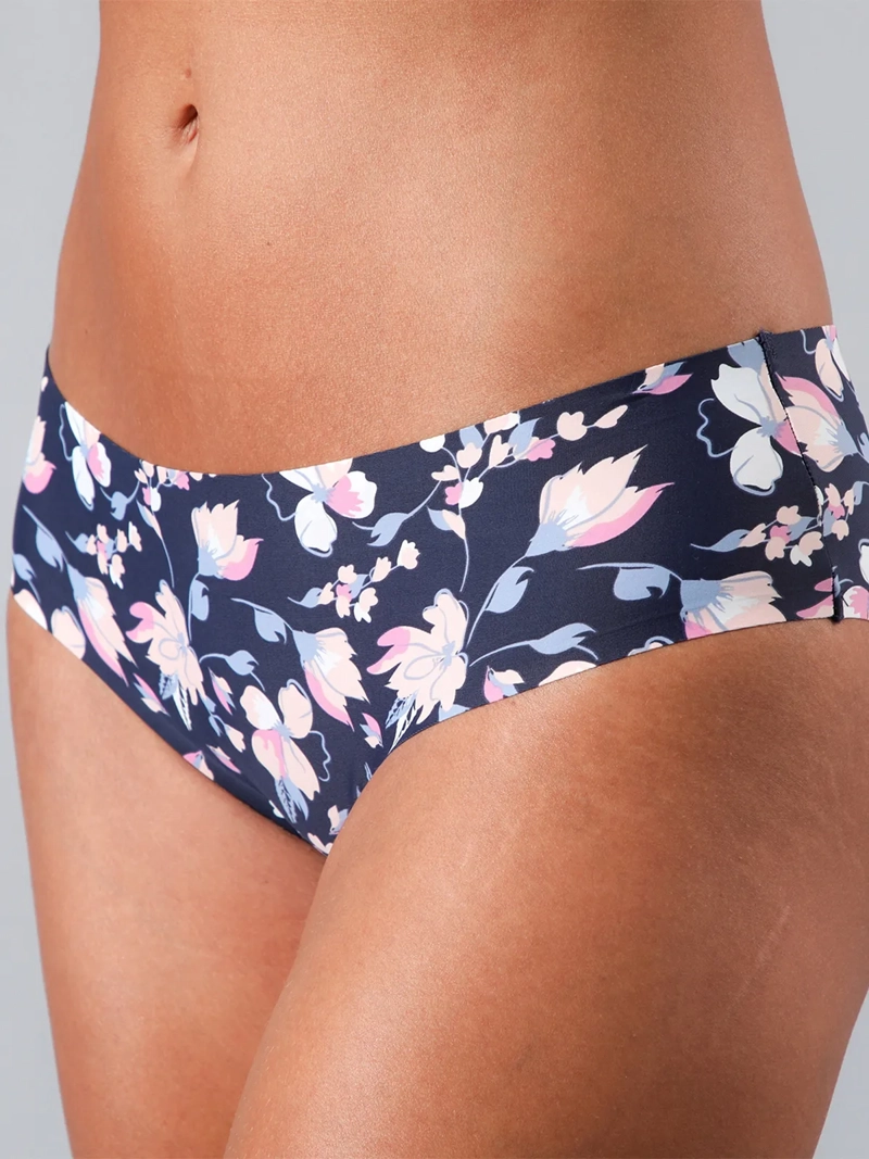 PACK 6 CALZONES PANTALETAS MICROFIBRA MUJER FLORES BONDED 25567 - 4