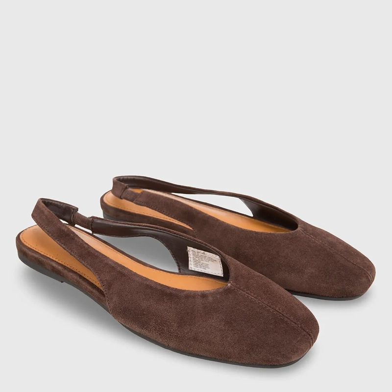 BALLERINAS MUJER MARQUIS CASUAL MARO CUERO - 2