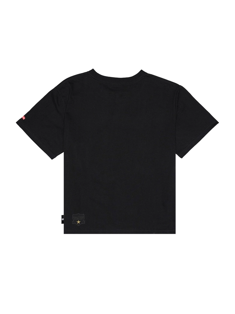 POLERA HOMBRE COLO COLO 2505 NEGRO MANGA CORTA 100 AÑOS - 2