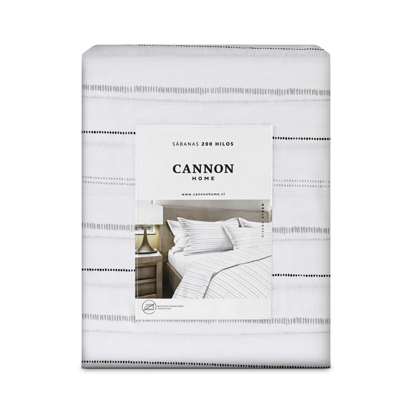 JUEGO DE SÁBANAS CANNON STORM 200H 2PL - 4
