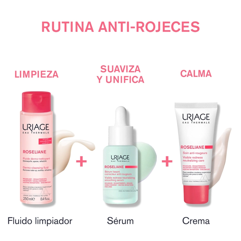 SÉRUM CORRECTOR ANTIROJECES URIAGE ROSÉLIANE 30 ML - 7