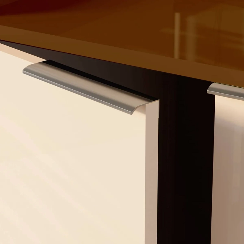 BUFFET BE DESIGN PERLA LUXOR 3 PUERTAS CARAMELO - 2