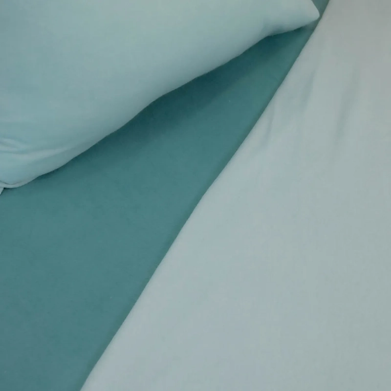 JUEGO DE SÁBANAS DORAL SENSES 1.5PL POLAR VERDE LISAS - 2