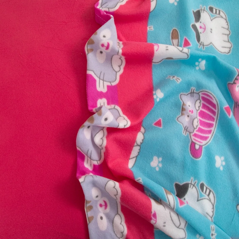 JUEGO DE SÁBANAS DORAL SENSES 1.5PL POLAR ESTAMPADAS KIDS GATOS - 4