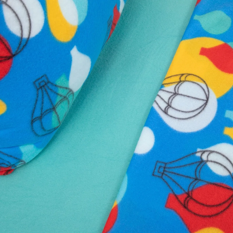 JUEGO DE SÁBANAS DORAL SENSES 1.5PL POLAR MULTICOLOR ESTAMPADAS KIDS GLOBO - 3