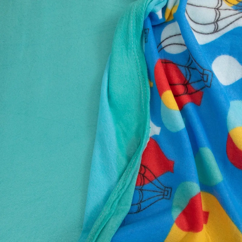 JUEGO DE SÁBANAS DORAL SENSES 1.5PL POLAR MULTICOLOR ESTAMPADAS KIDS GLOBO - 4