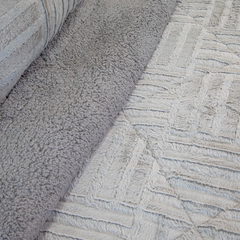 CUBRECAMA DORAL PLUSH SHERPA 2PL D2 GRIS - 3