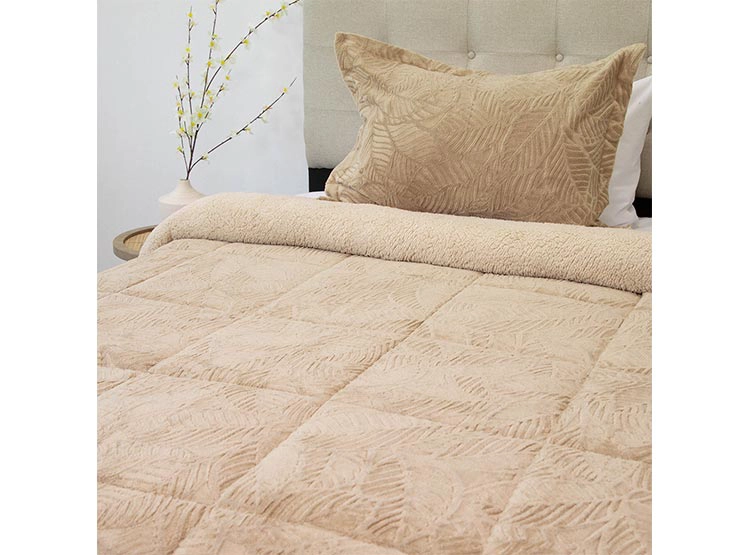 CUBRECAMA DORAL SENSES SHERPA 1.5PL D2 BEIGE - 2
