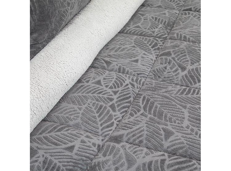CUBRECAMA DORAL SENSES SHERPA 1.5PL D2 GRIS - 3