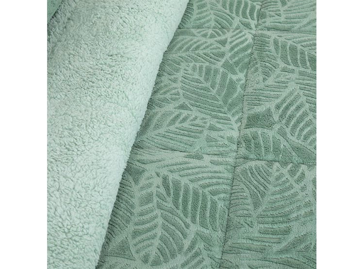 CUBRECAMA DORAL SENSES SHERPA 1.5PL D2 VERDE - 3