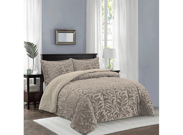CUBRECAMA DORAL SENSES SHERPA 2PL D1 BEIGE - 4
