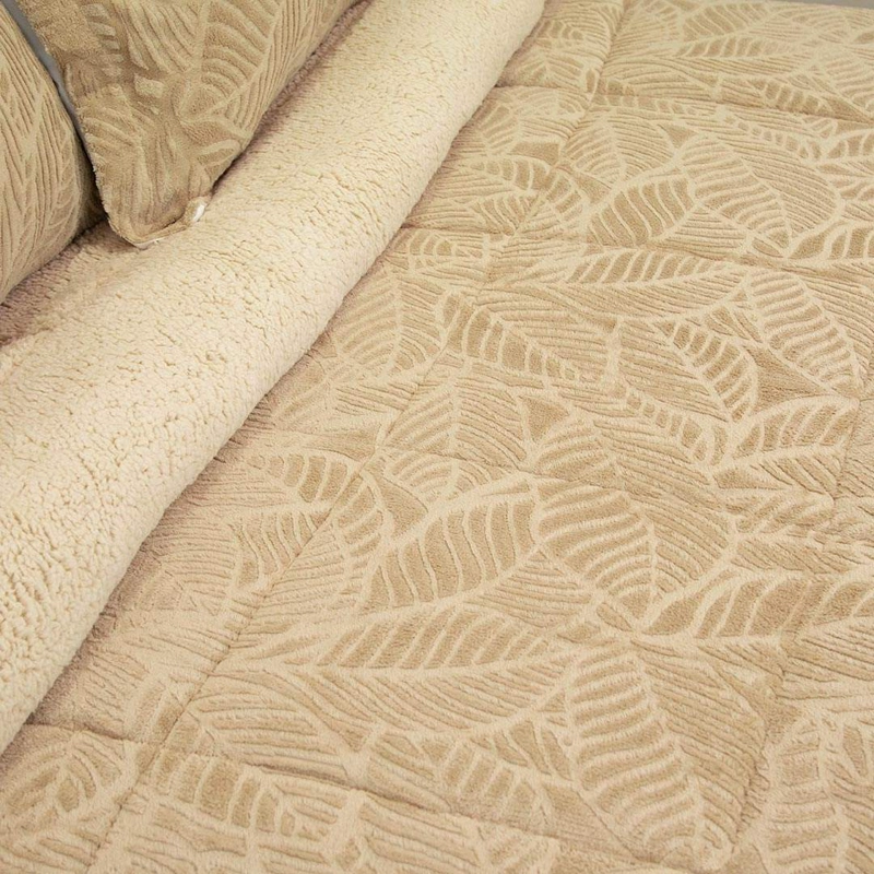 CUBRECAMA DORAL SENSES SHERPA 2PL D2 BEIGE - 3