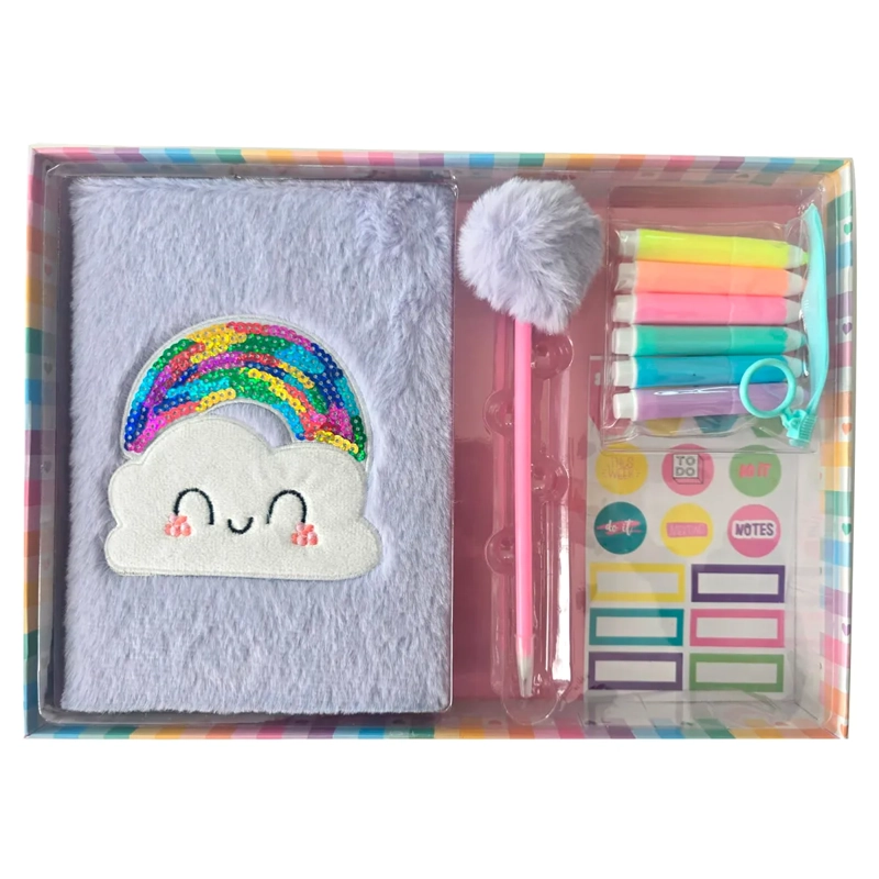 SET DELUXE NUBE RAINBOW LILA - 2