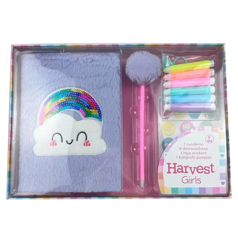 SET DELUXE NUBE RAINBOW LILA - 3