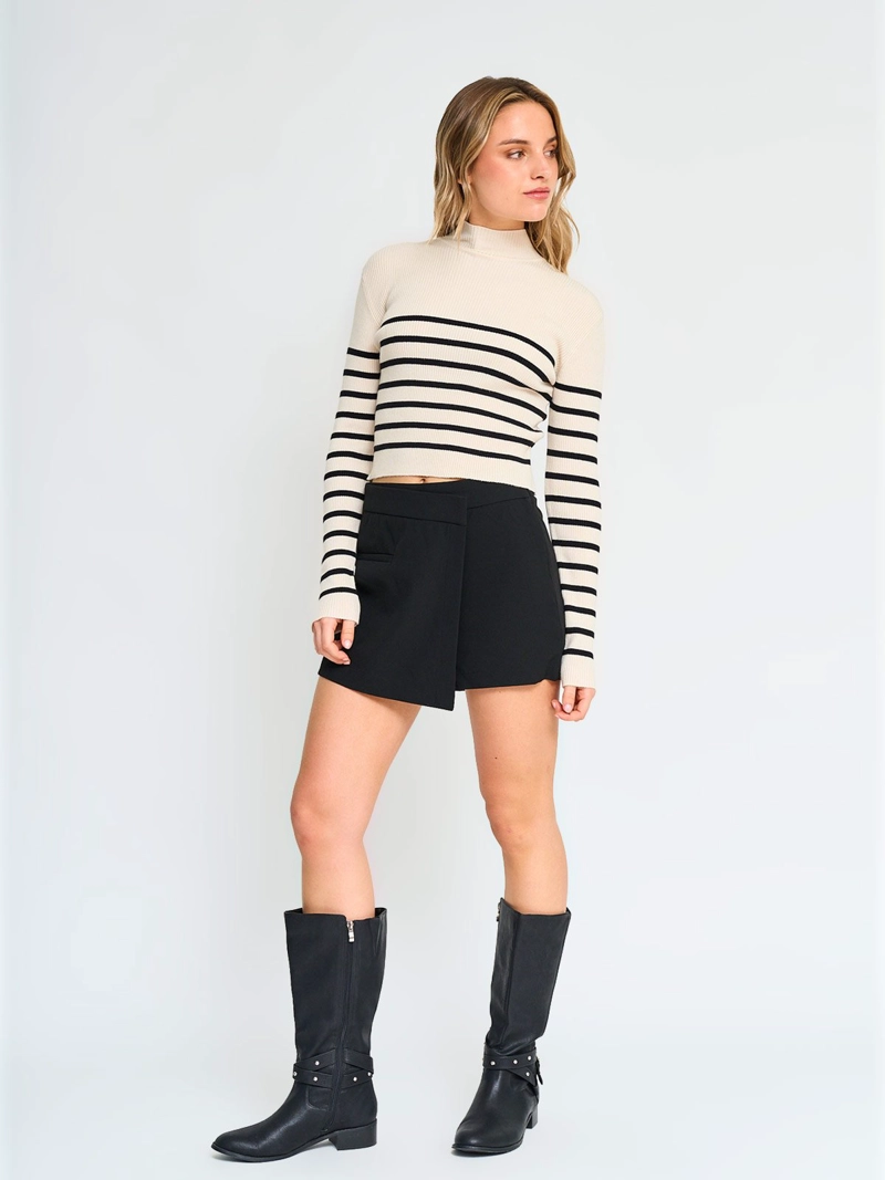 SWEATER MANGA LARGA MUJER INDEX BÁSICO - 4