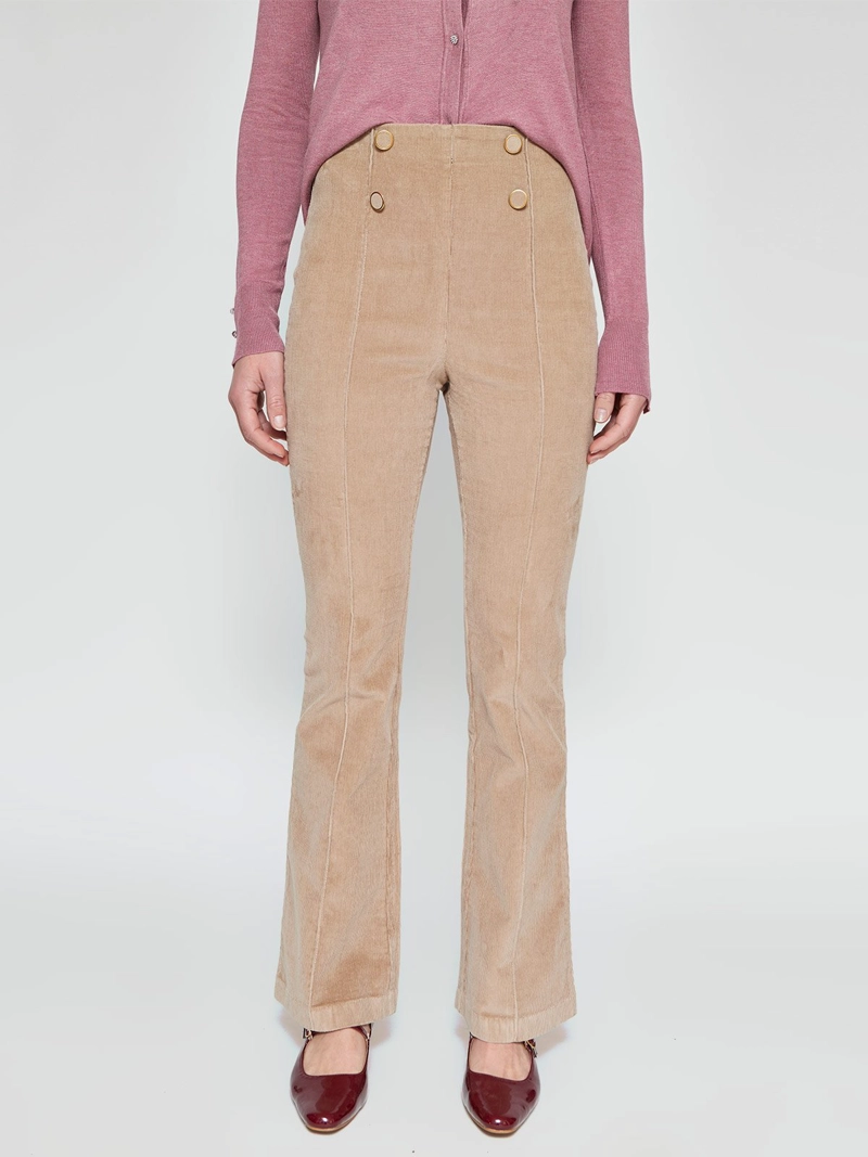 PANTALÓN ALGODÓN MUJER SFERA - 2
