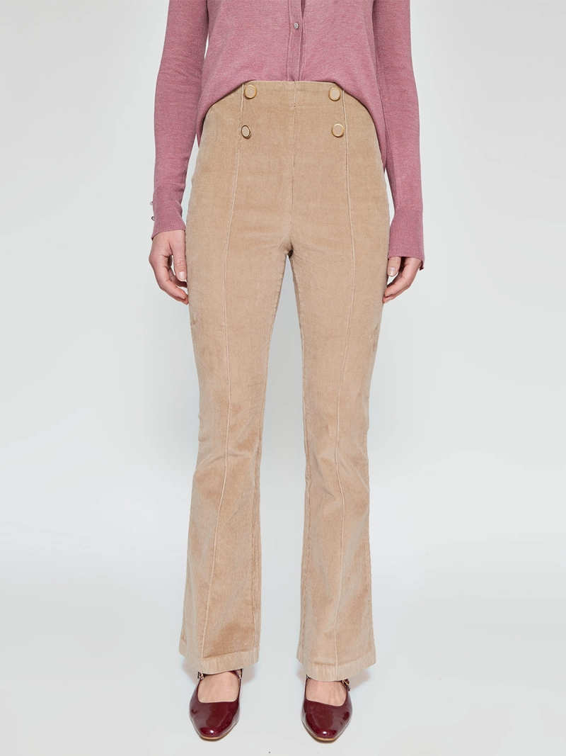 PANTALÓN ALGODÓN MUJER SFERA - 2