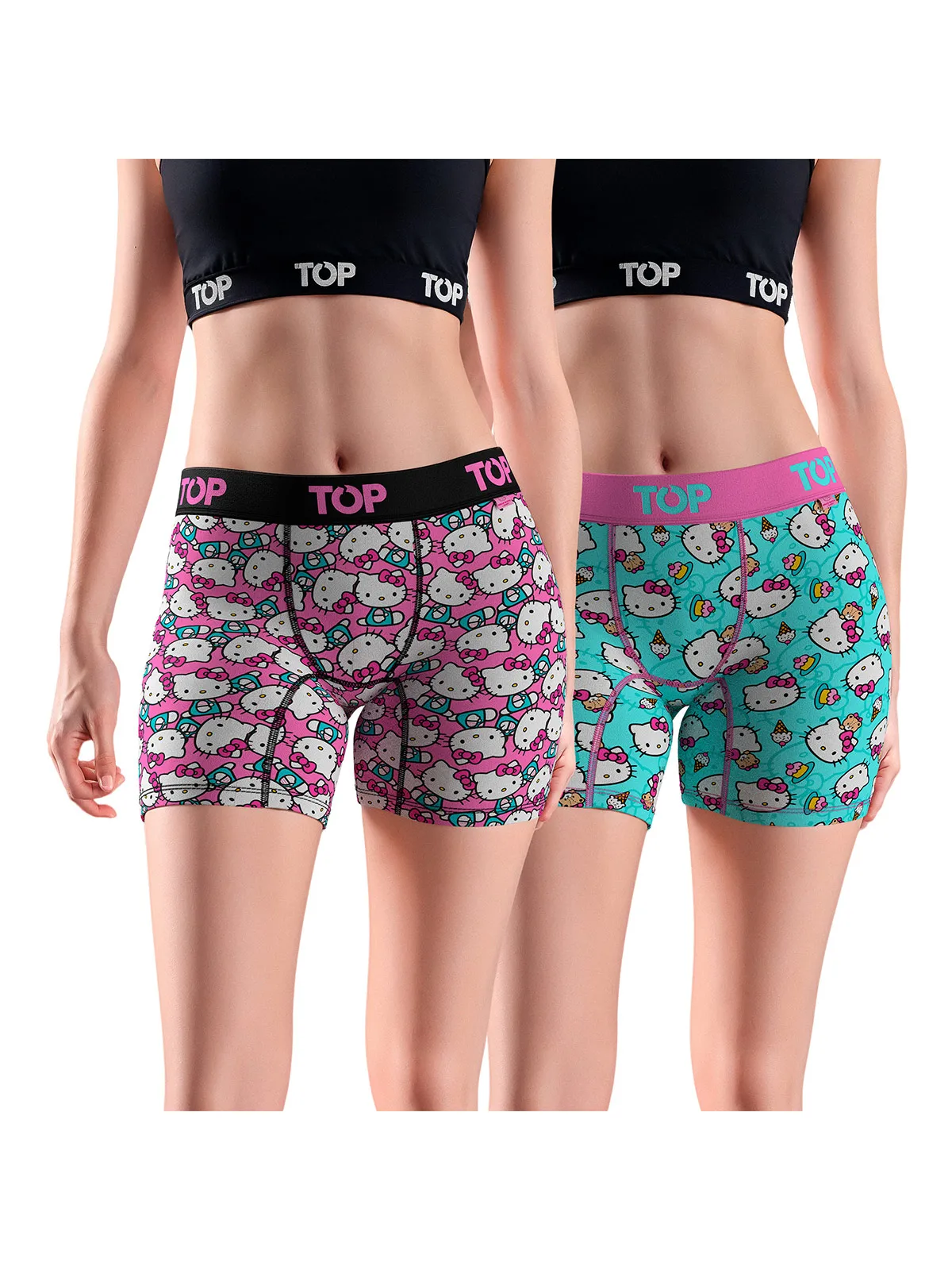 PACK 2 BÓXER MEDIO MUJER TOP M208AHKP2C1