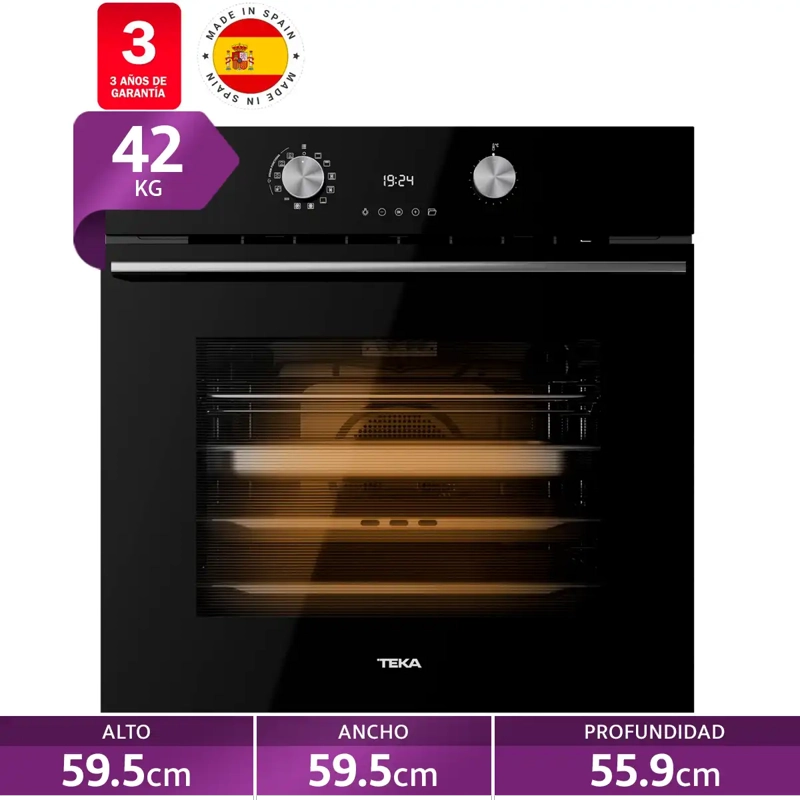HORNO ELÉCTRICO TEKA EMPOTRABLE 70 LT STEAMGOURMET HLB 8550 SC