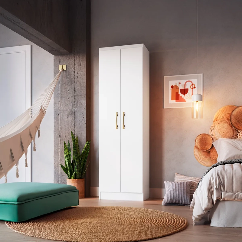 CLÓSET VEKKA HOME QUEEN 2 PUERTAS BLANCO - 10