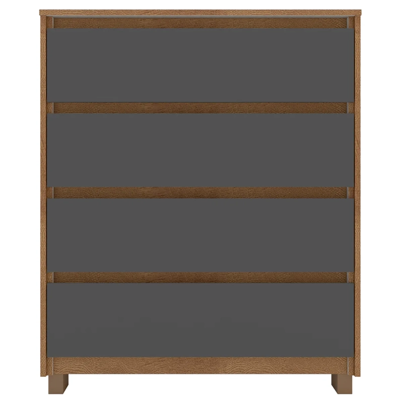 CÓMODA VEKKA HOME COIMBRA 4 CAJONES GRIS - 2