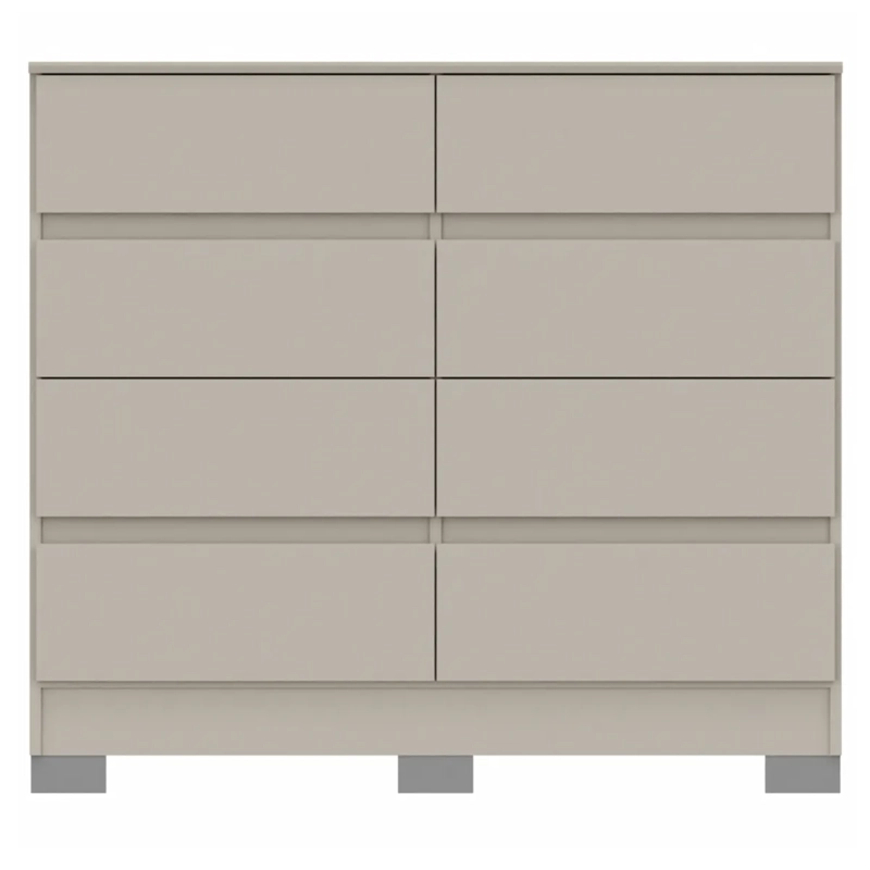 CÓMODA VEKKA HOME LARA 8 CAJONES GRIS - 2
