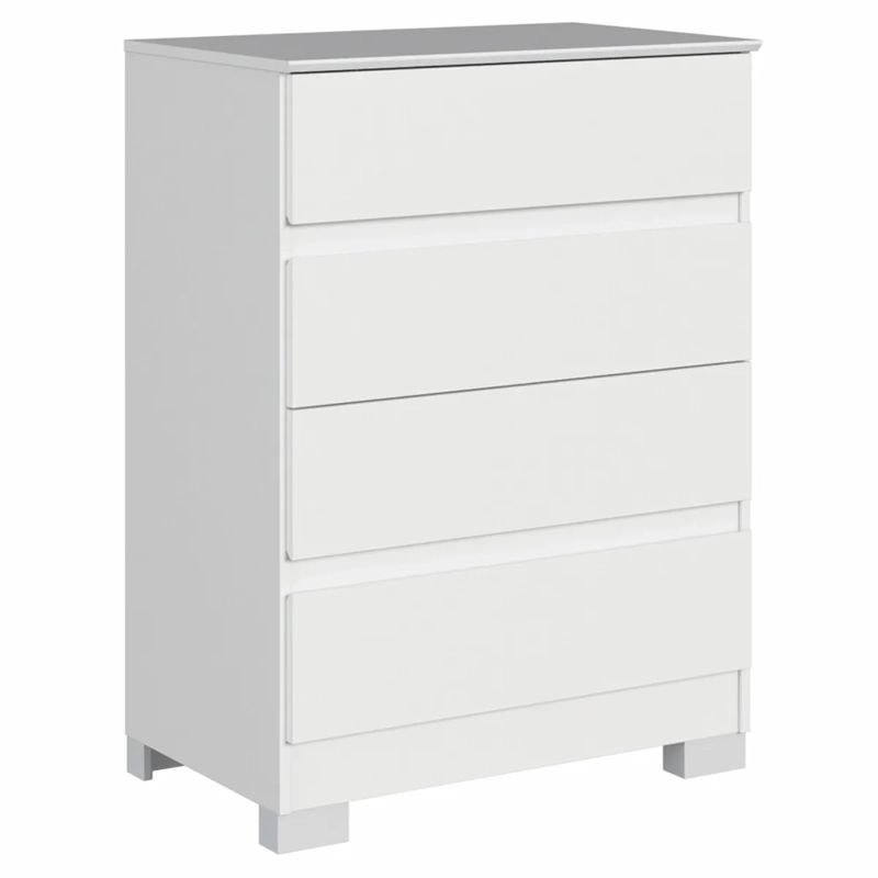 CÓMODA VEKKA HOME MAIA 4 CAJONES BLANCO - 3