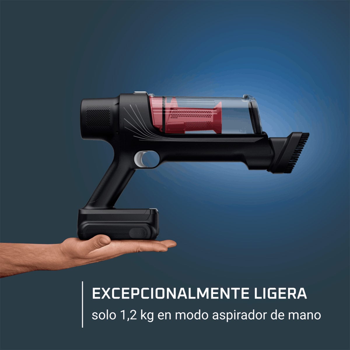 ASPIRADORA VERTICAL ROWENTA INALÁMBRICA X-PERT 7.60 RH6A75WO - 4