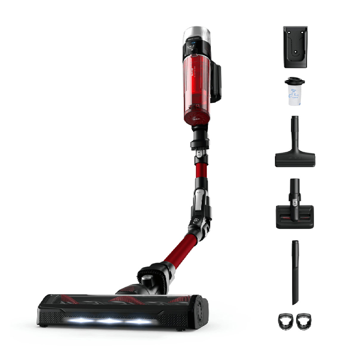 ASPIRADORA VERTICAL ROWENTA INALÁMBRICO ANIMAL PARQUET X-FORCE FLEX 9.60 RH2087WO - 3
