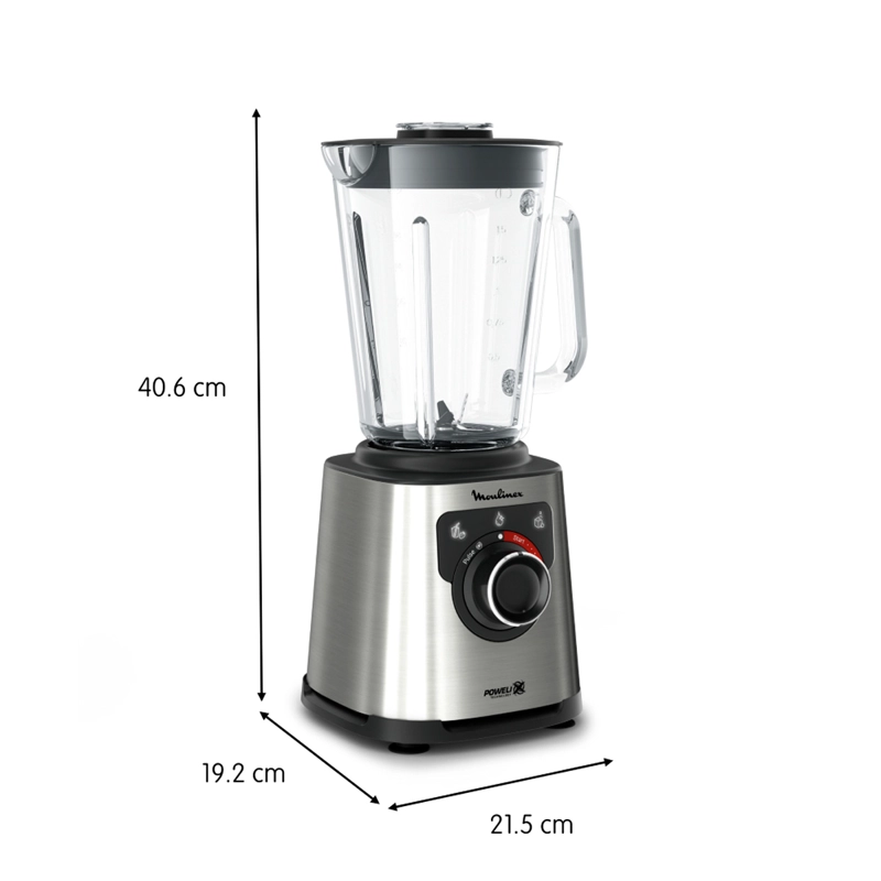 LICUADORA MOULINEX PERFECT MIX+ DIGITAL LM871D10 1200W - 2