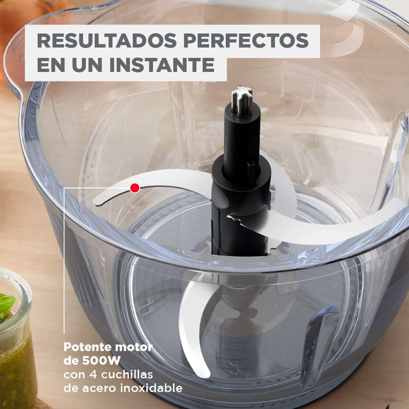 PROCESADORA MOULINEX GLASS BOWL XL DJ602110 - 4