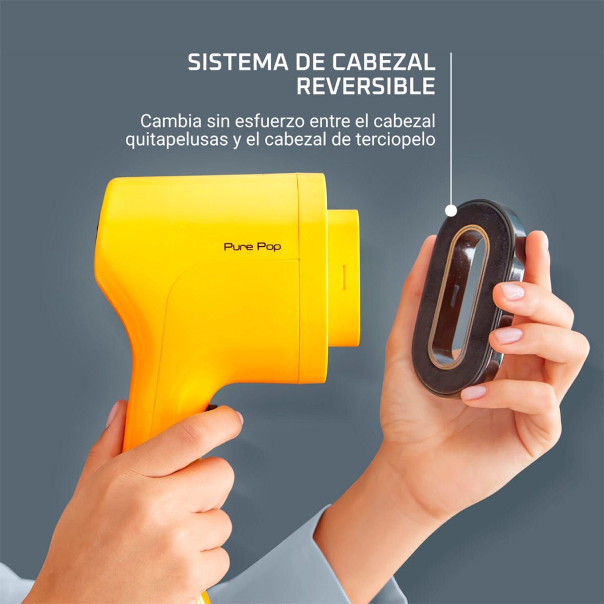 PLANCHA ROWENTA PURE POP AMARILLO - 3